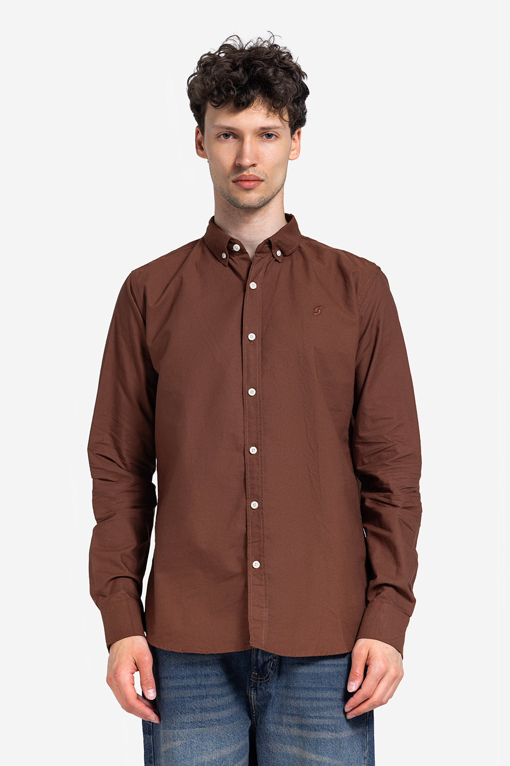 long sleeve shirt - Men - Plain