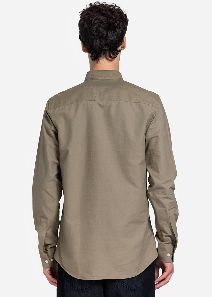 long sleeve shirt - Men - Plain
