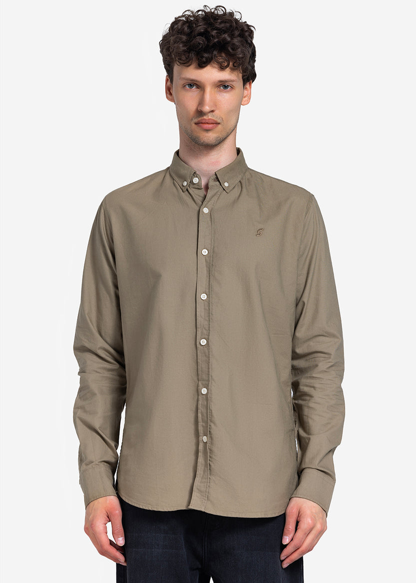 long sleeve shirt - Men - Plain