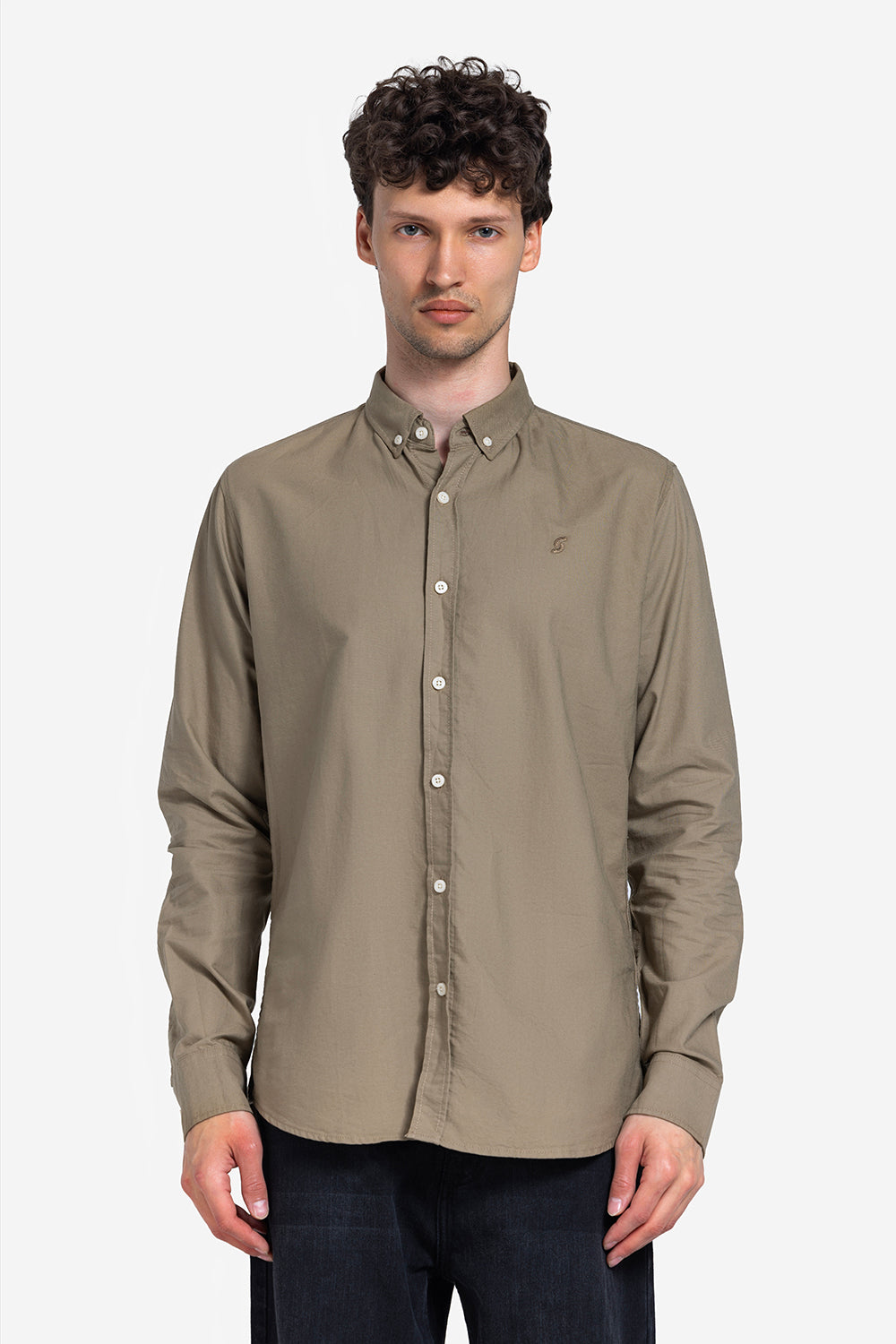 long sleeve shirt - Men - Plain