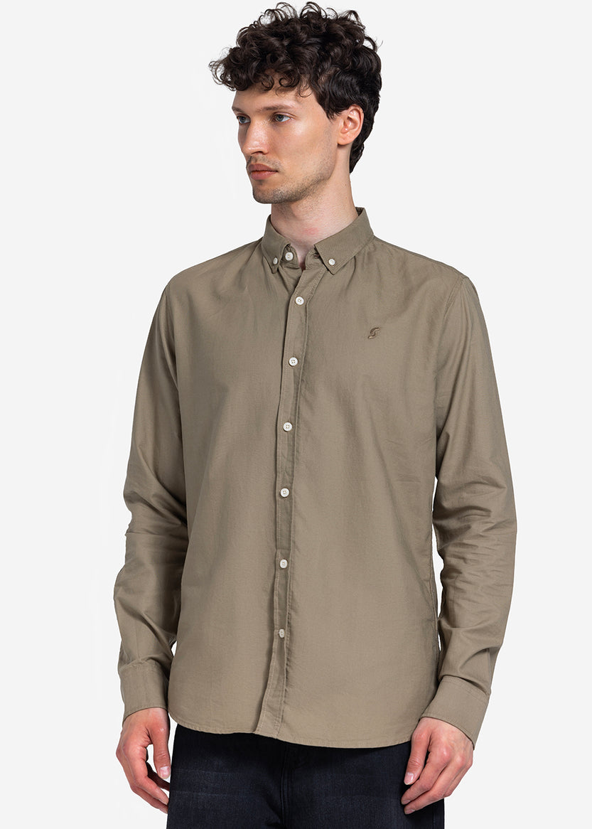 long sleeve shirt - Men - Plain