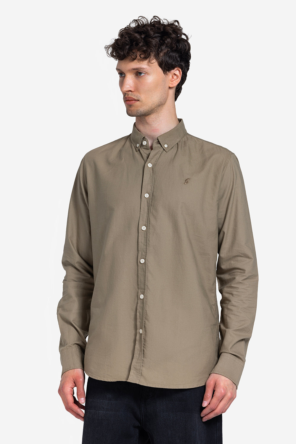long sleeve shirt - Men - Plain