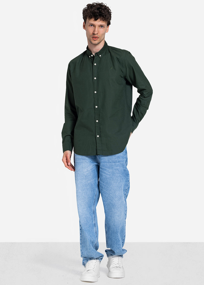 long sleeve shirt - Men - Plain