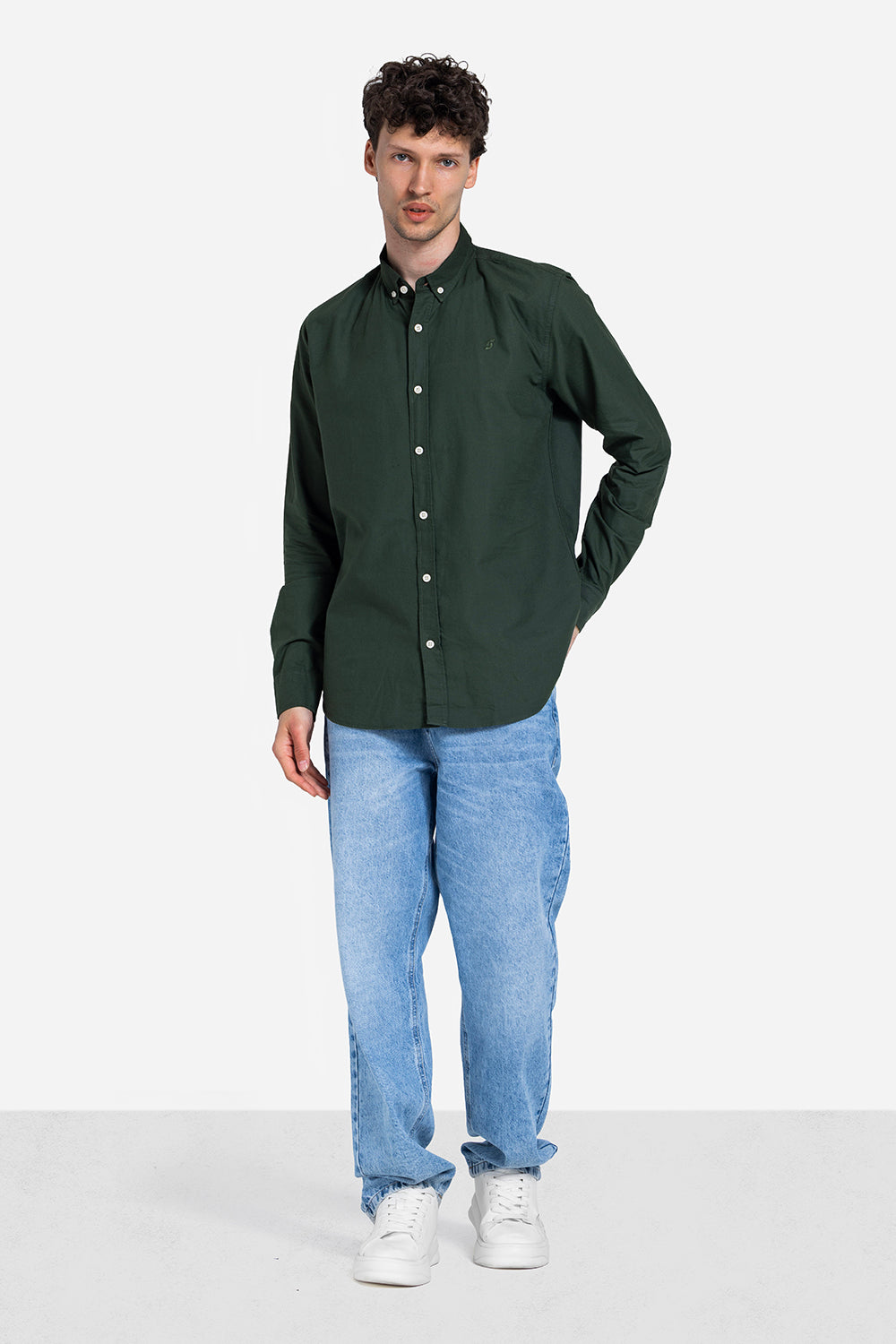 long sleeve shirt - Men - Plain