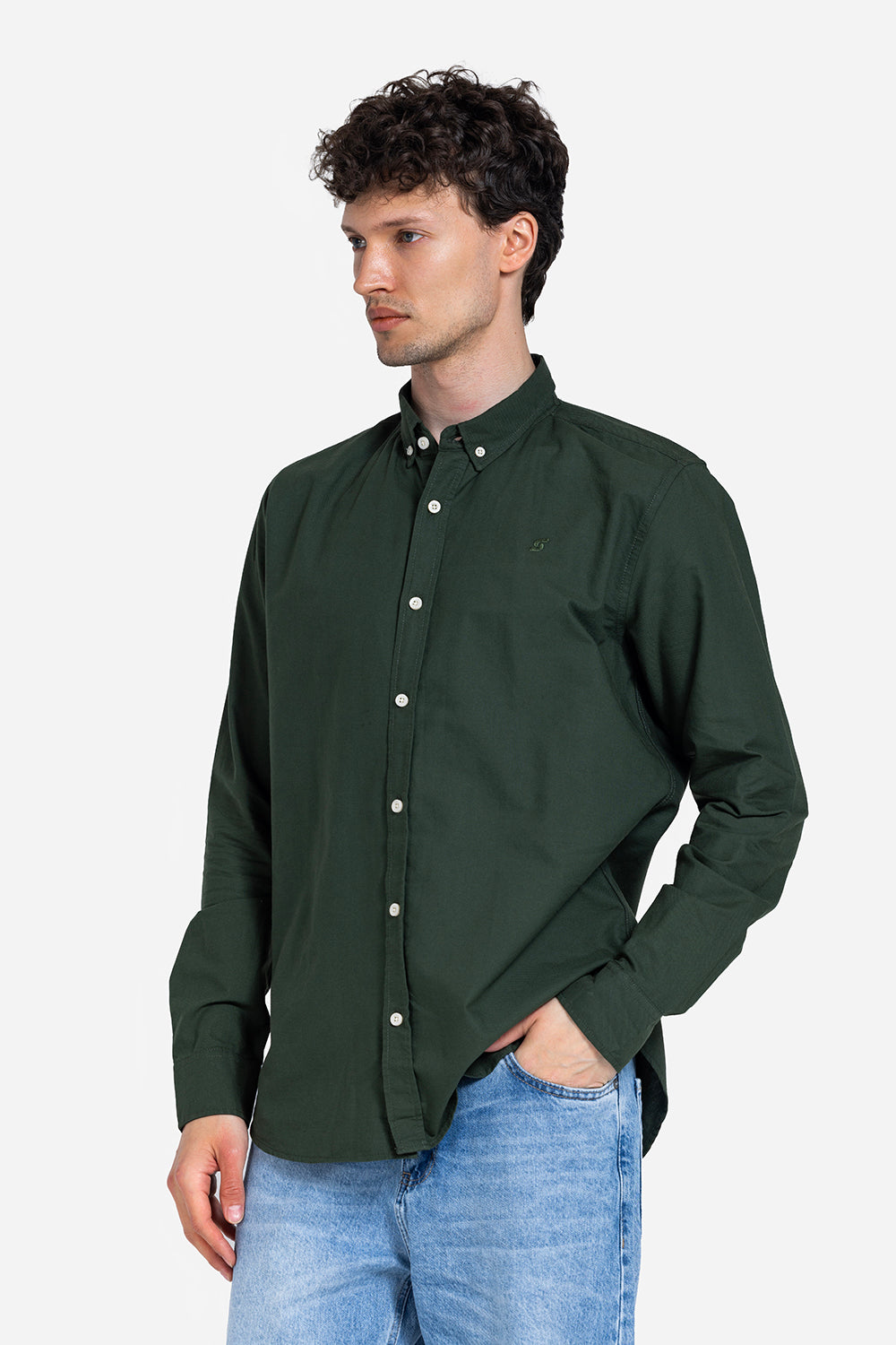 long sleeve shirt - Men - Plain