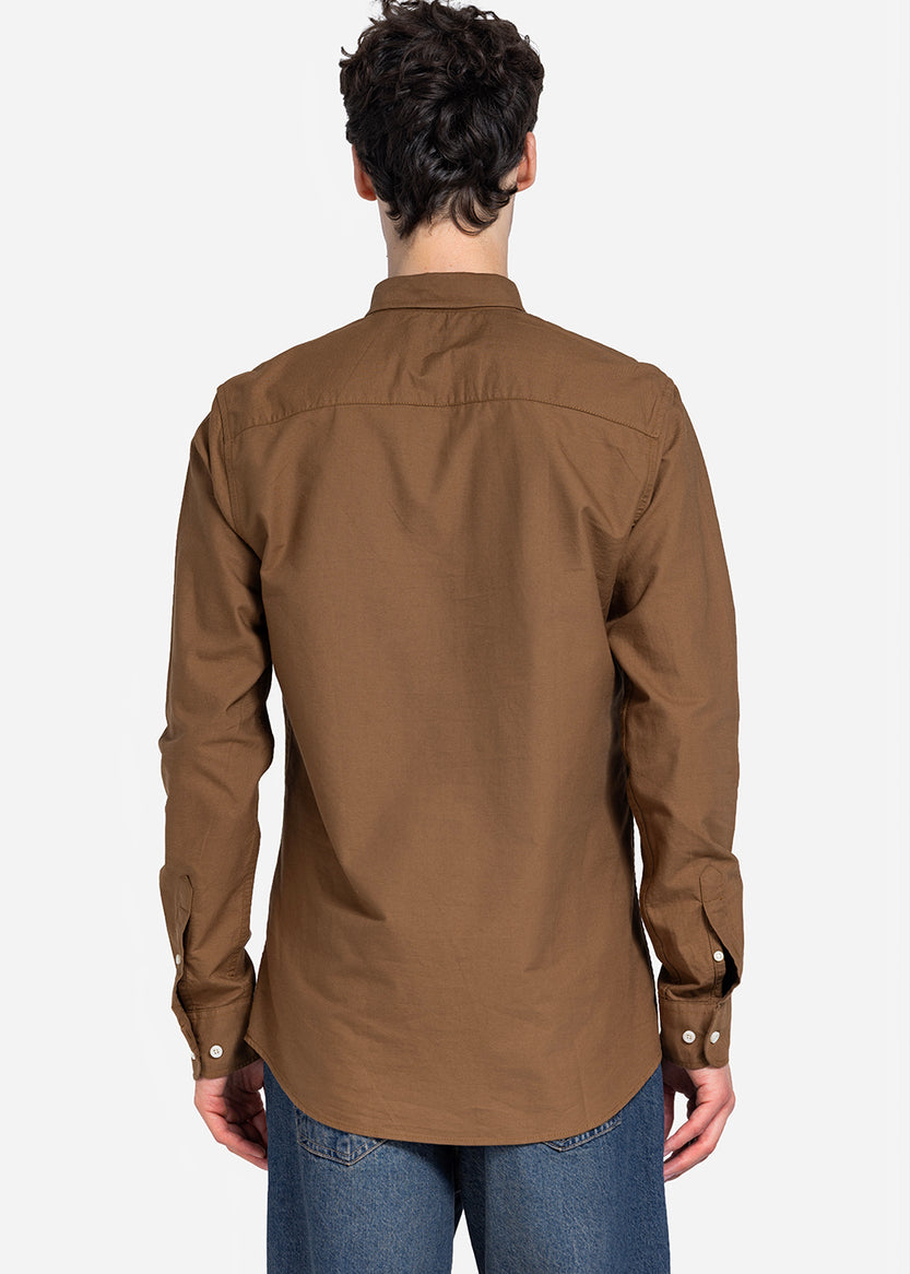 long sleeve shirt - Men - Plain