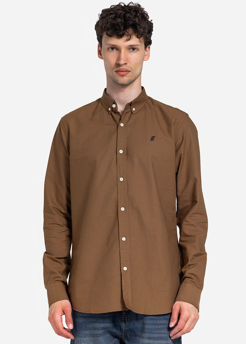 long sleeve shirt - Men - Plain