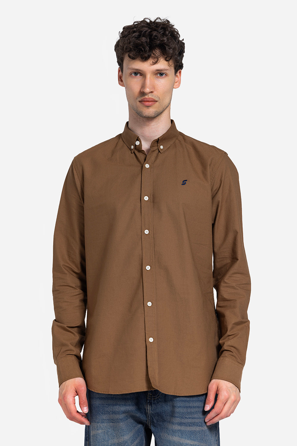 long sleeve shirt - Men - Plain