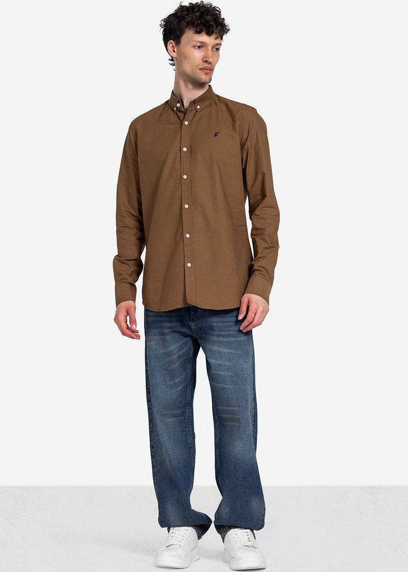 long sleeve shirt - Men - Plain