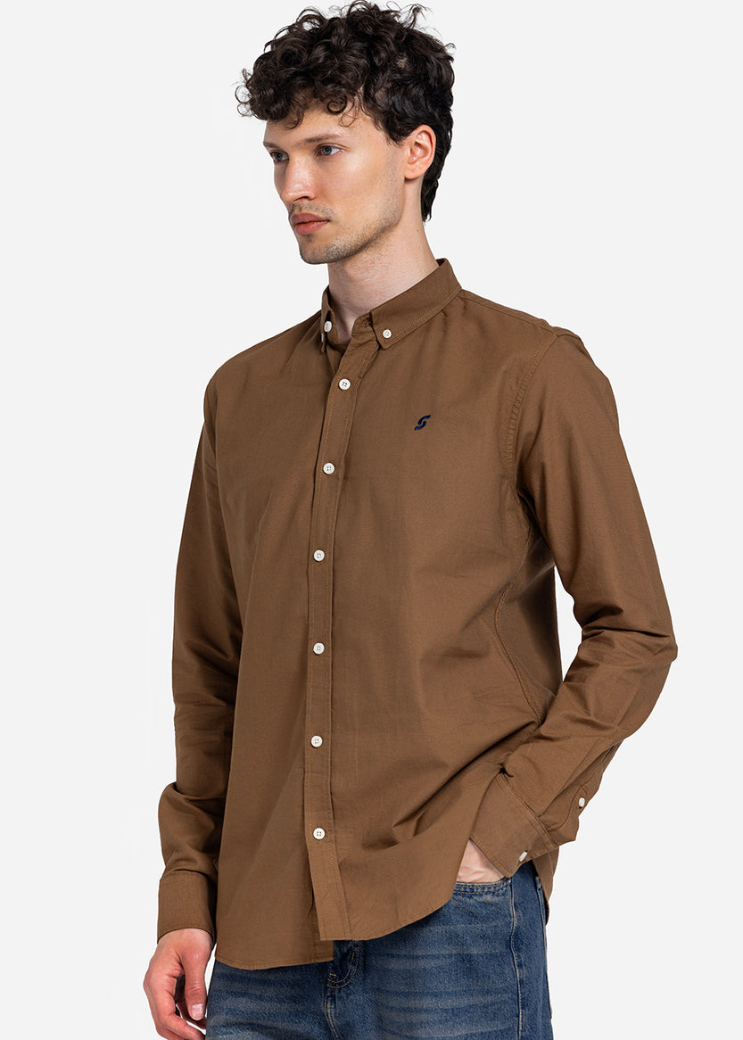 long sleeve shirt - Men - Plain