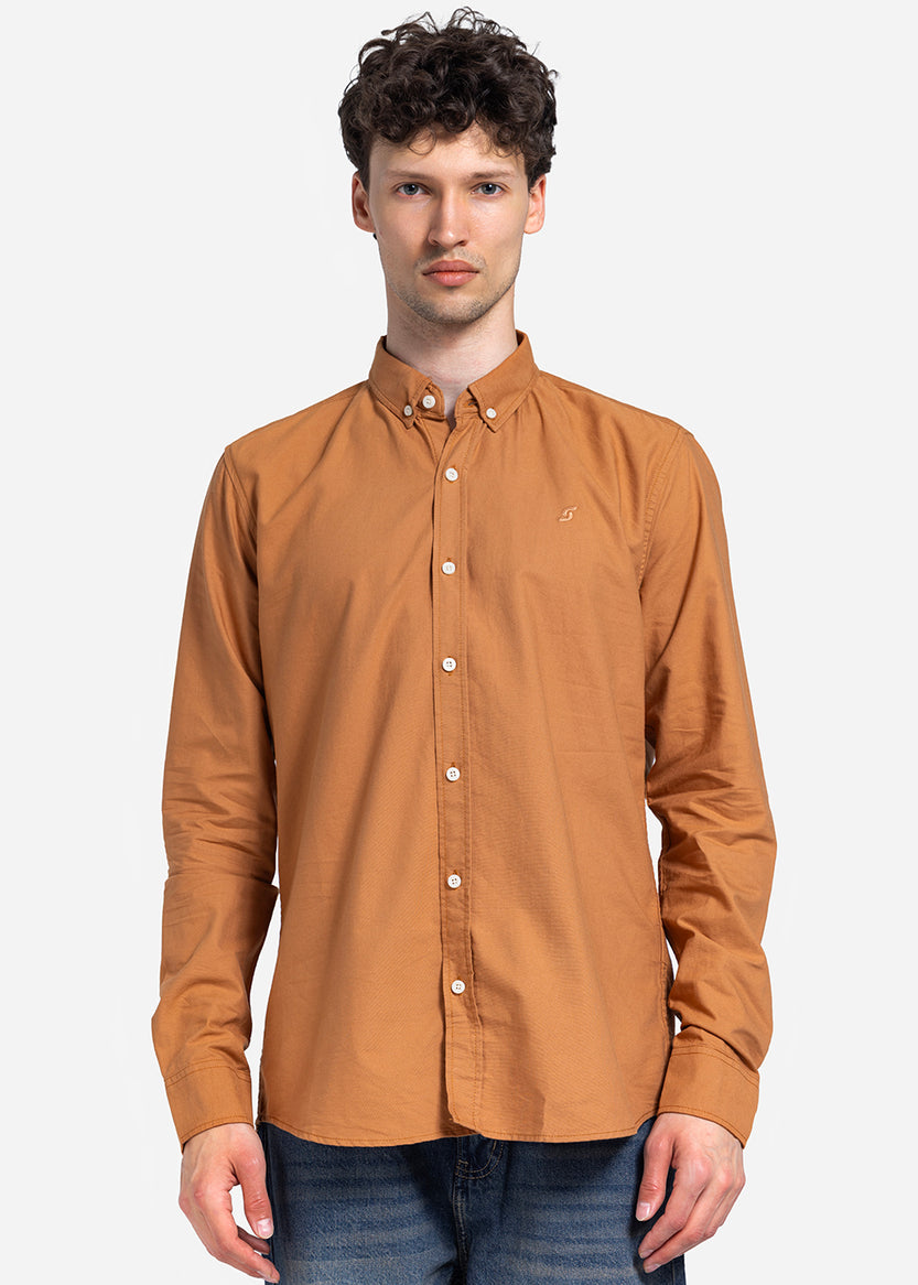 long sleeve shirt - Men - Plain