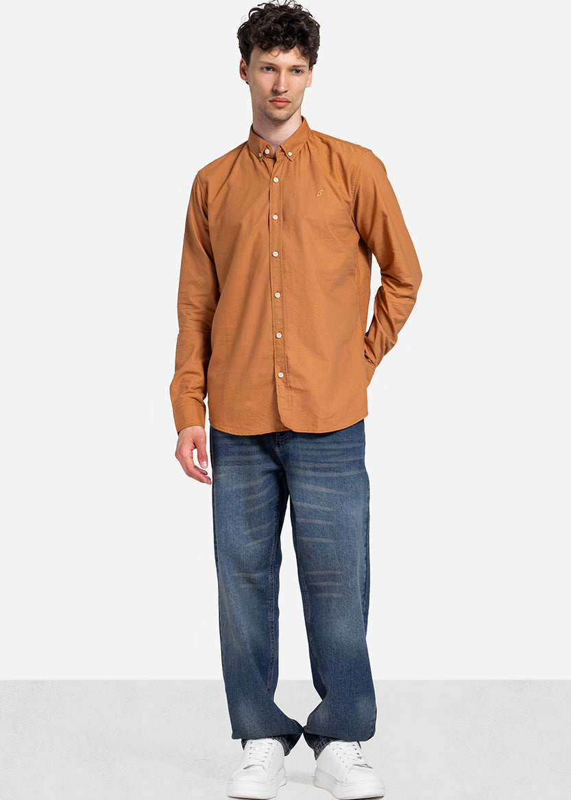 long sleeve shirt - Men - Plain