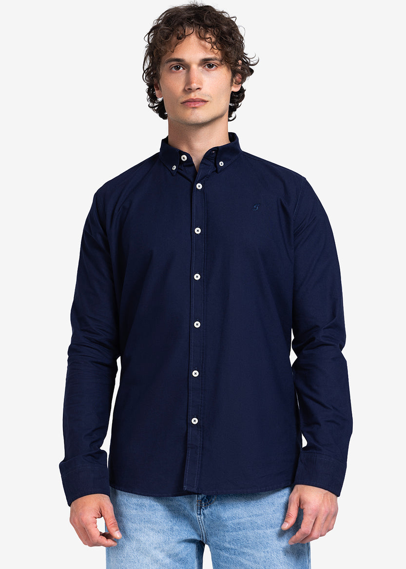 Long Sleeve Shirt - Men - Plain