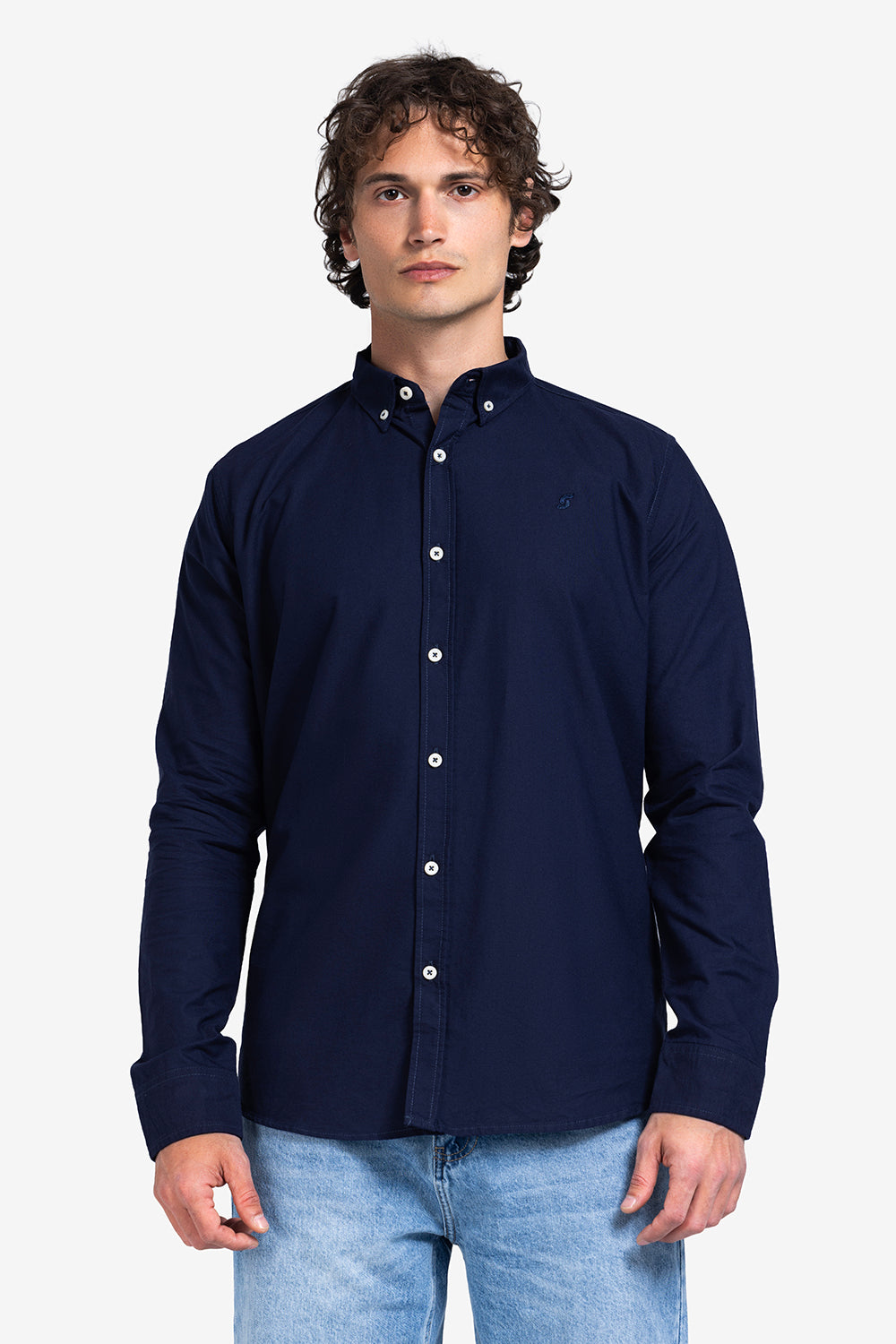 Long Sleeve Shirt - Men - Plain