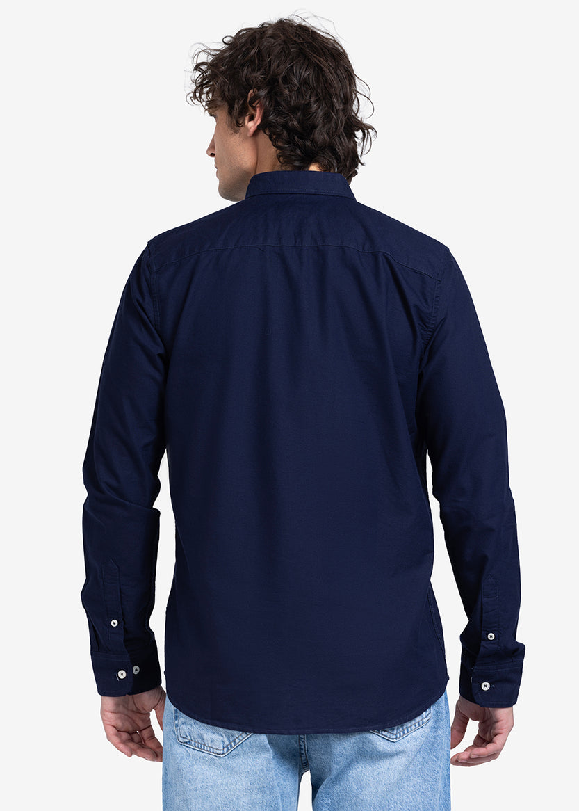 Long Sleeve Shirt - Men - Plain