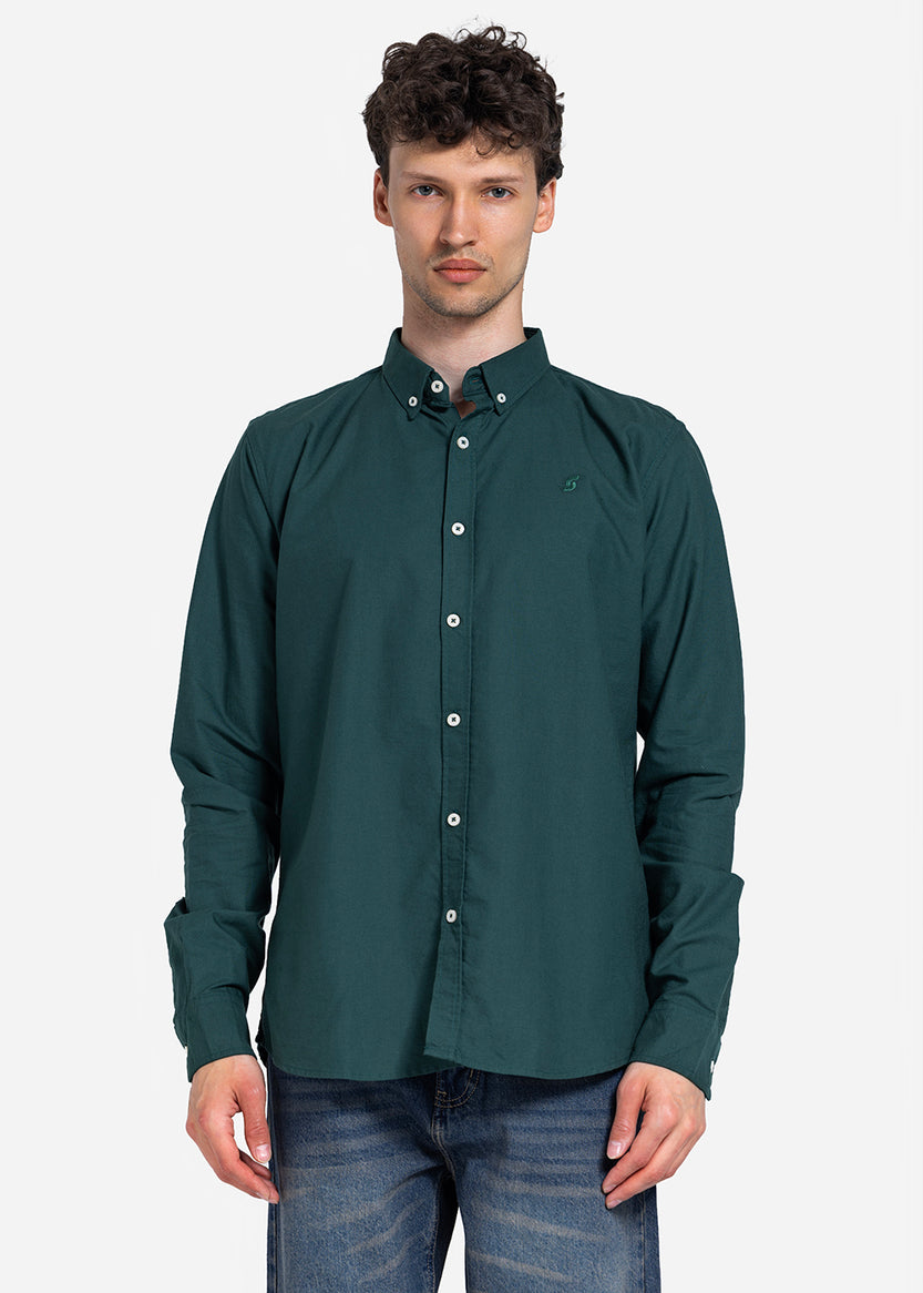 long sleeve shirt - Men - Plain