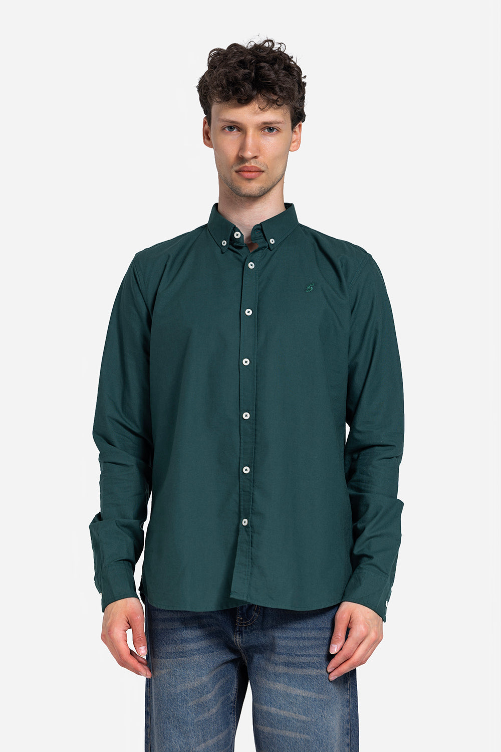 long sleeve shirt - Men - Plain
