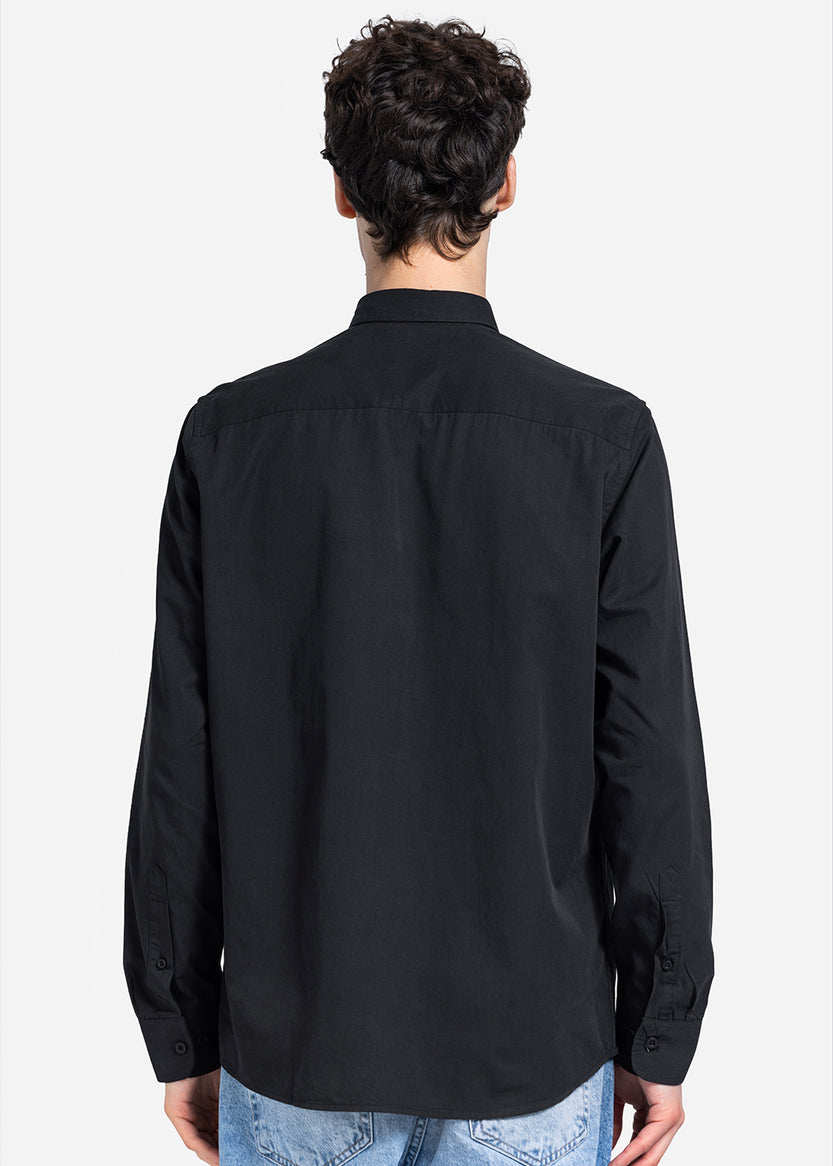 long sleeve shirt - Men - Plain