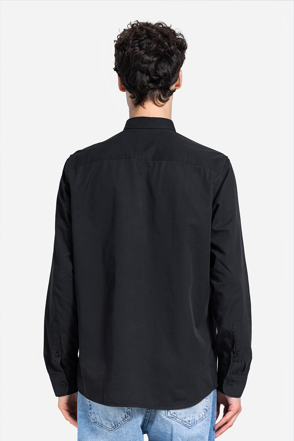 long sleeve shirt - Men - Plain
