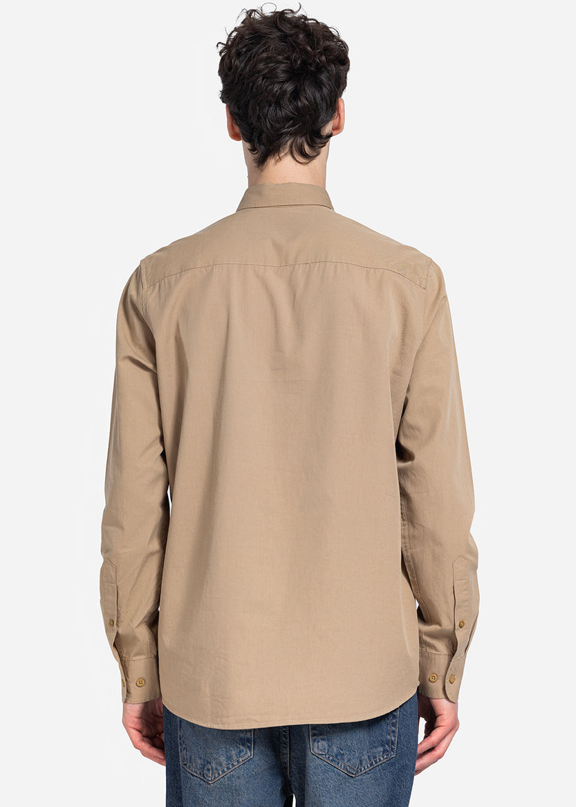 long sleeve shirt - Men - Plain