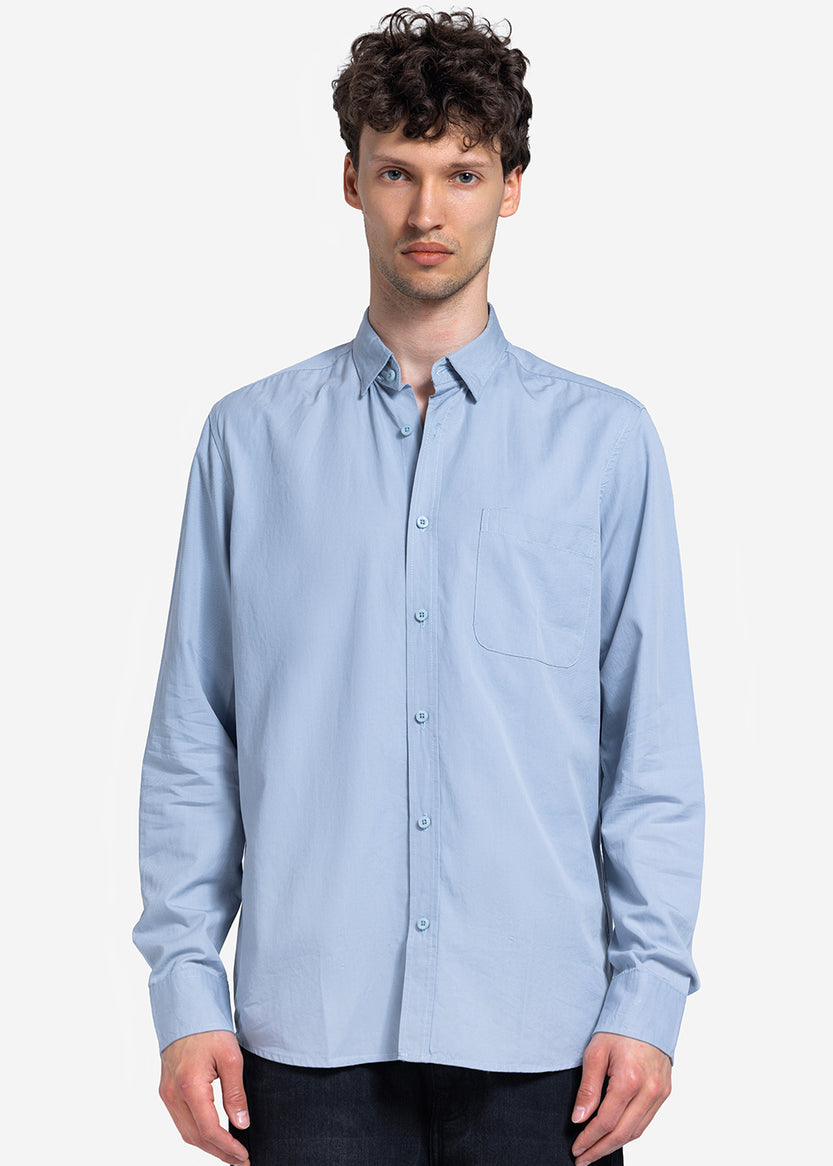 long sleeve shirt - Men - Plain
