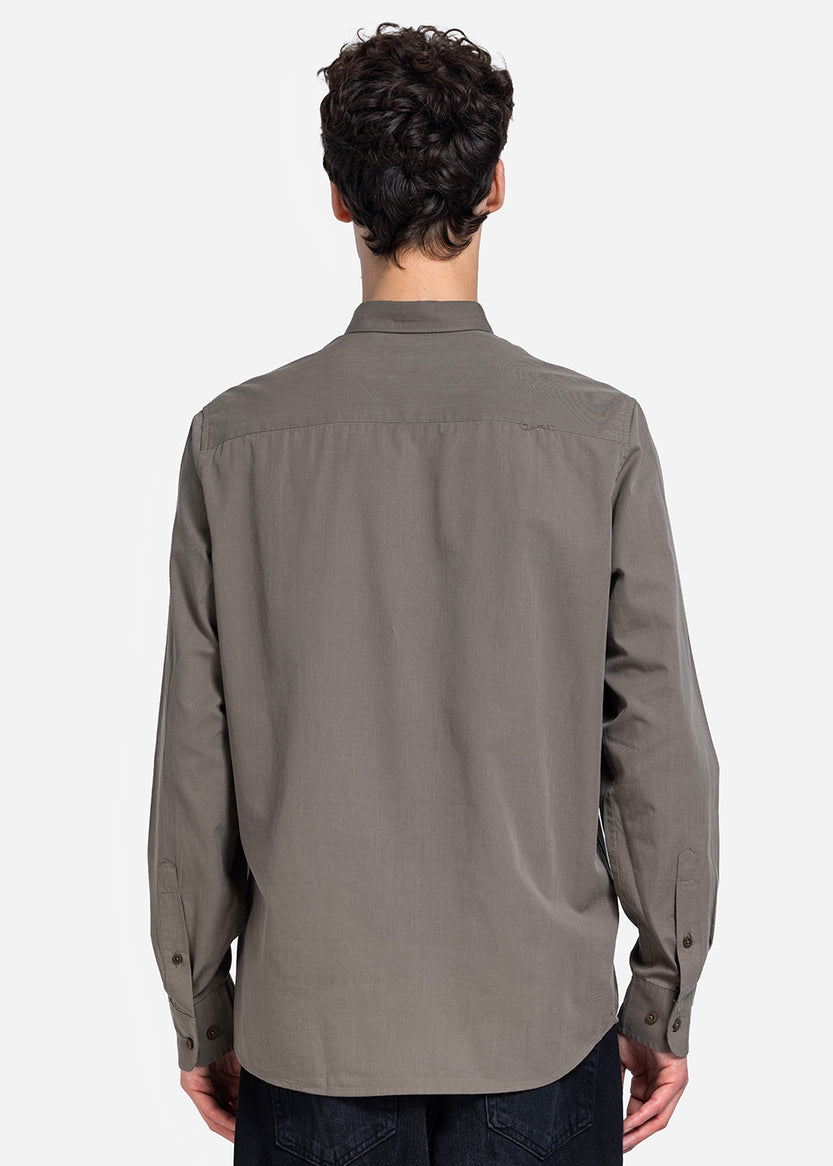 long sleeve shirt - Men - Plain