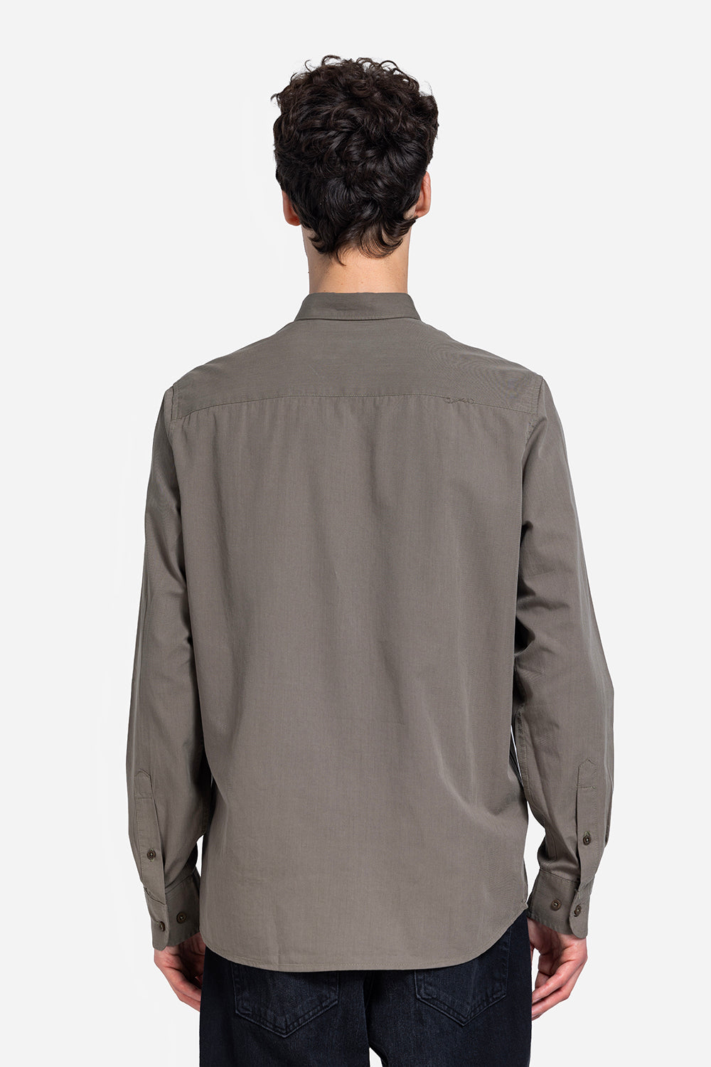 long sleeve shirt - Men - Plain