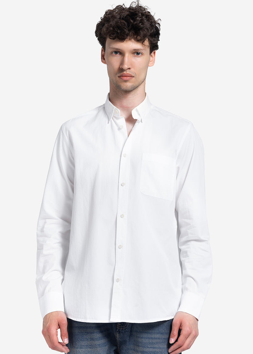 long sleeve shirt - Men - Plain