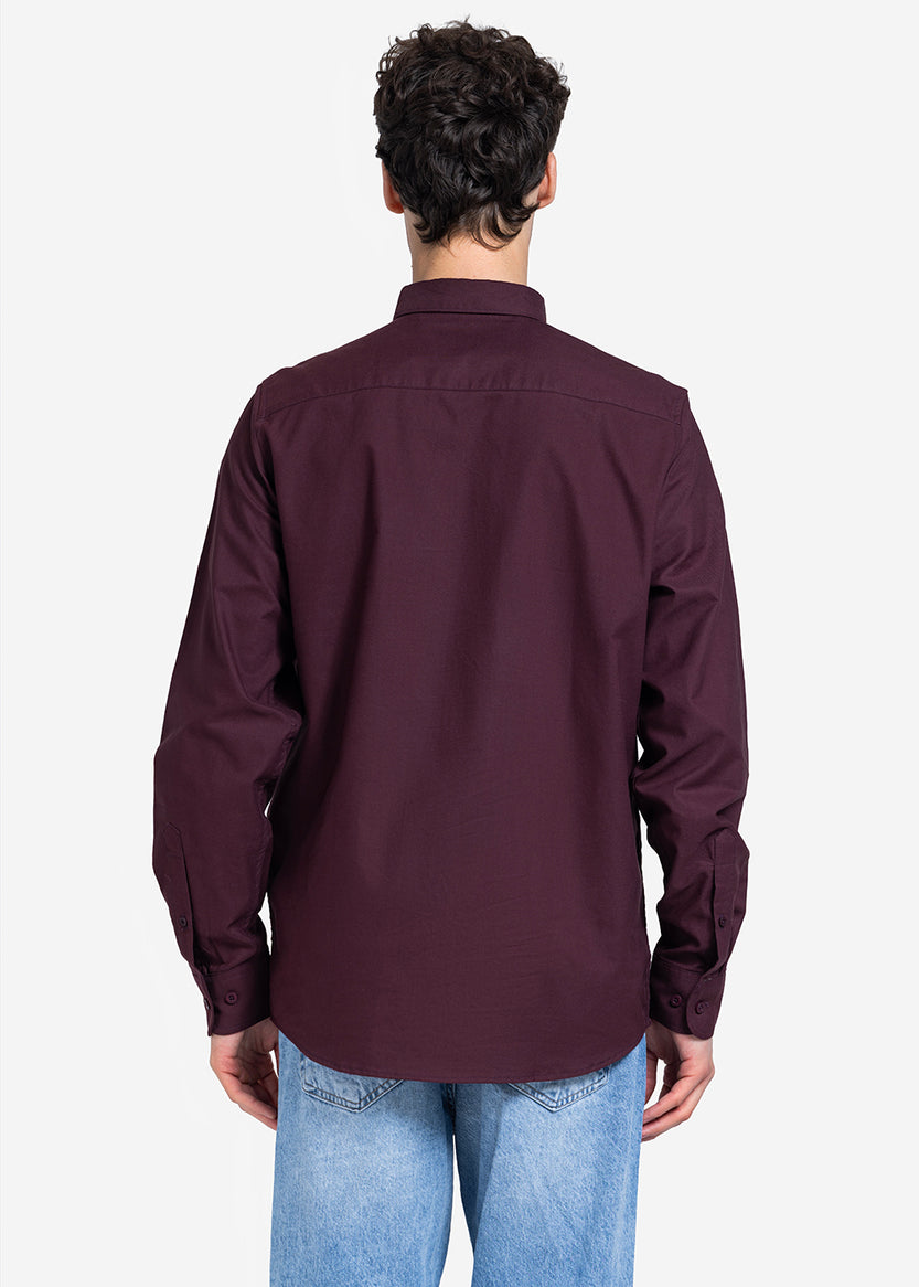 long sleeve shirt - Men - Plain