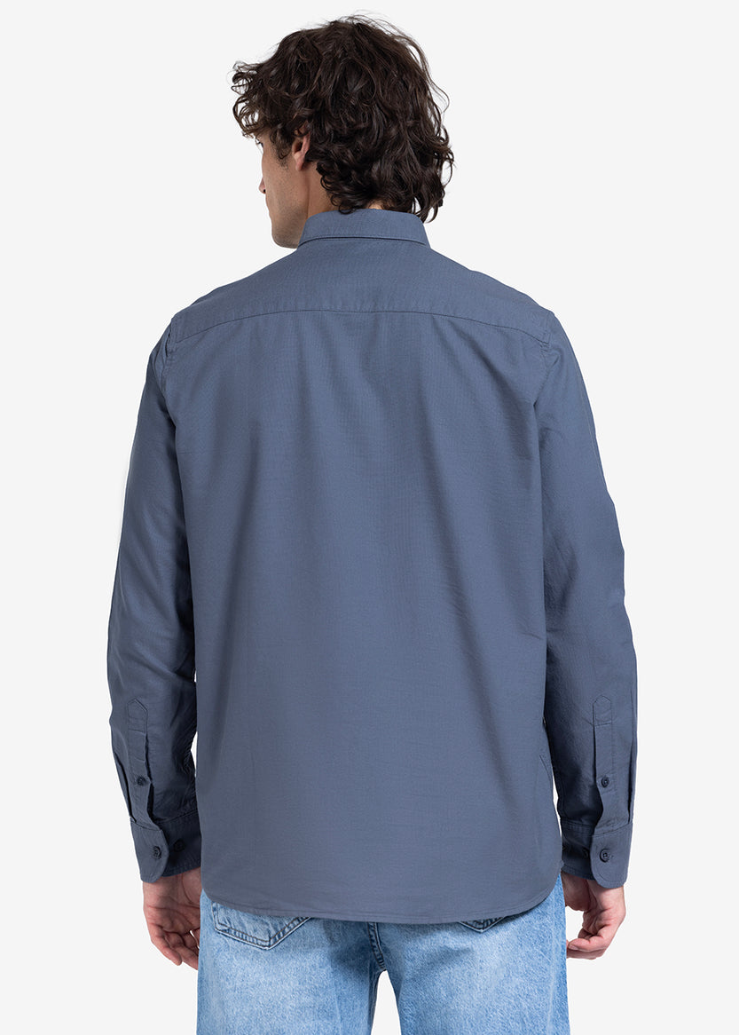 long sleeve shirt - Men - Plain