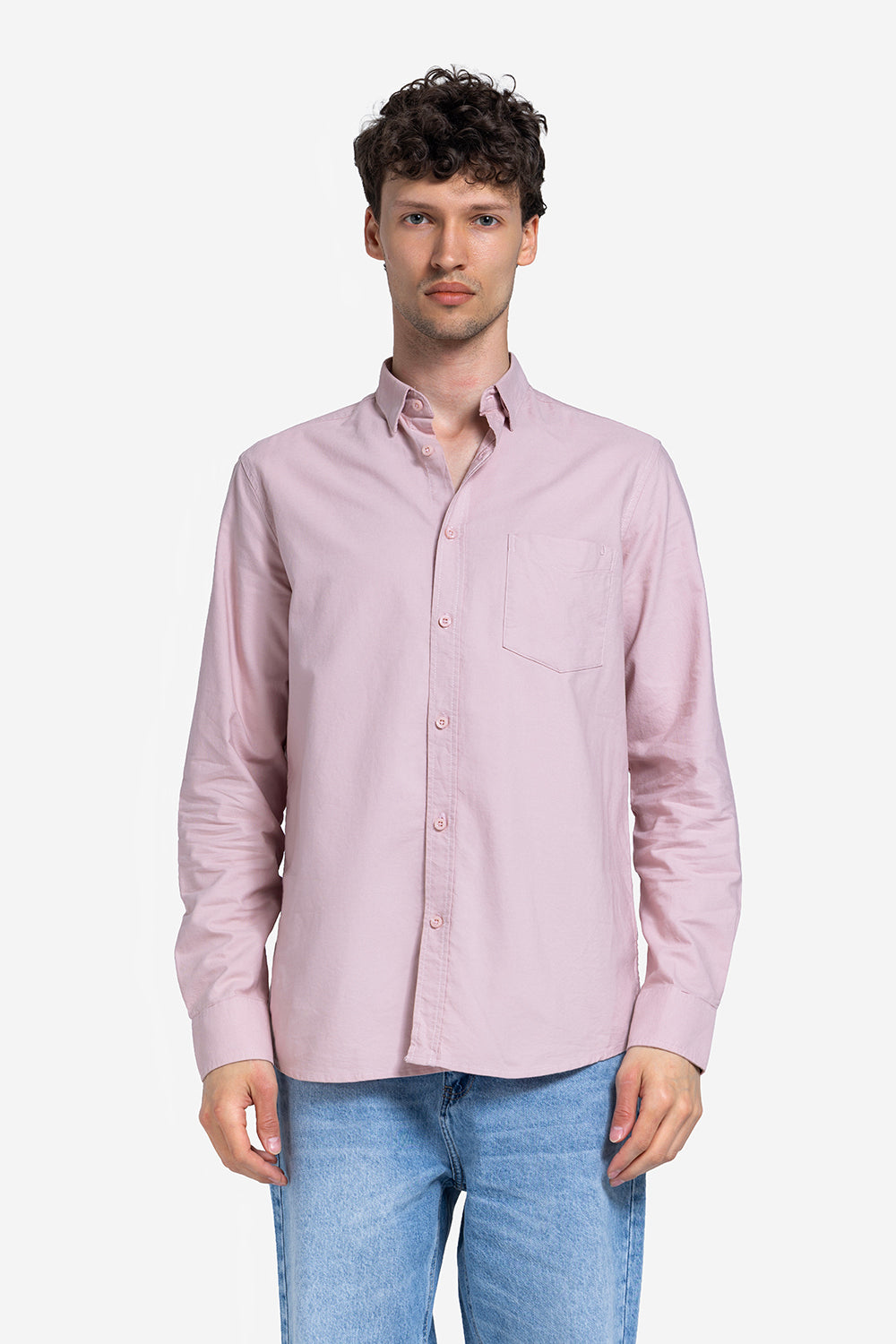long sleeve shirt - Men - Plain