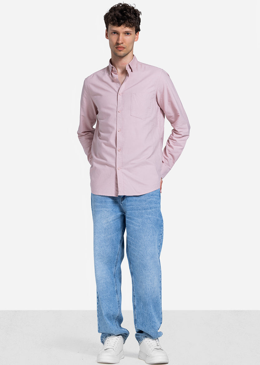 long sleeve shirt - Men - Plain