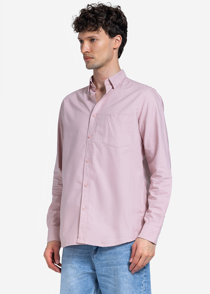 long sleeve shirt - Men - Plain