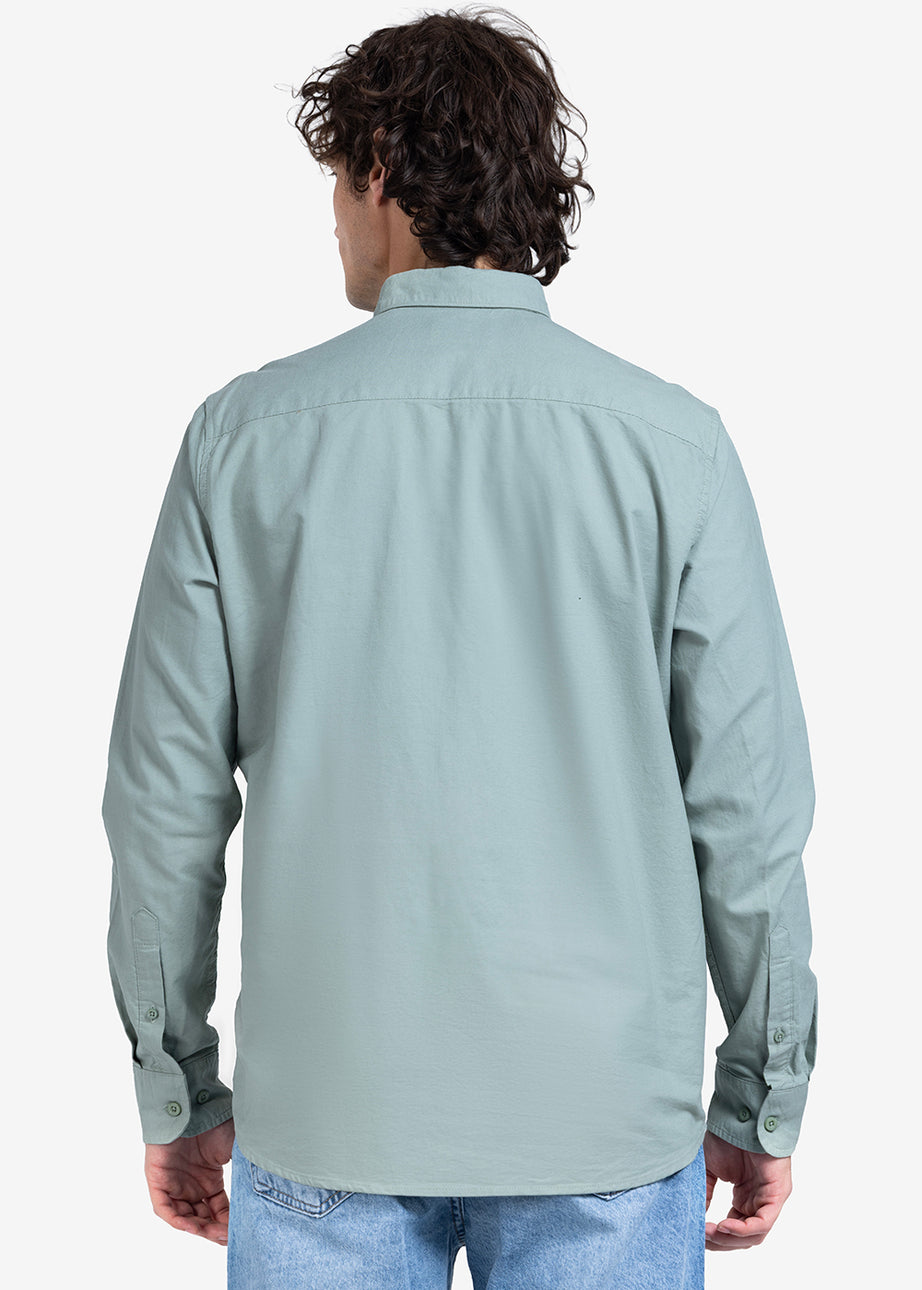 Long Sleeve Shirt - Men - Plain