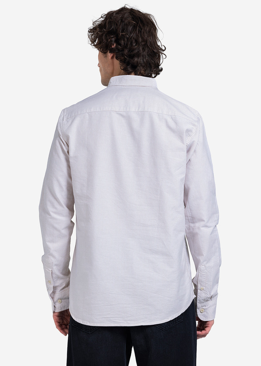 Long Sleeve Shirt - Men - Stripped