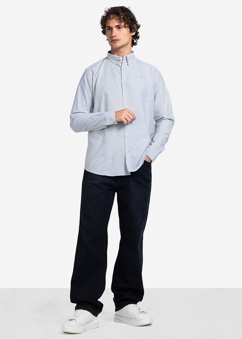 Long Sleeve Shirt - Men - Stripped