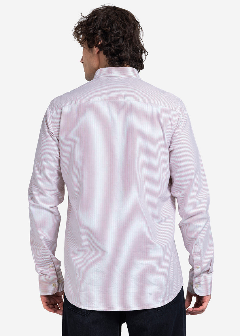 Long Sleeve Shirt - Men - Stripped