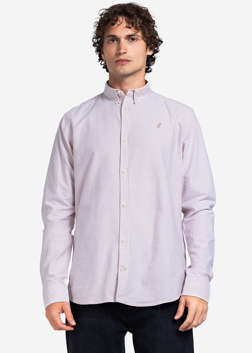 Long Sleeve Shirt - Men - Stripped