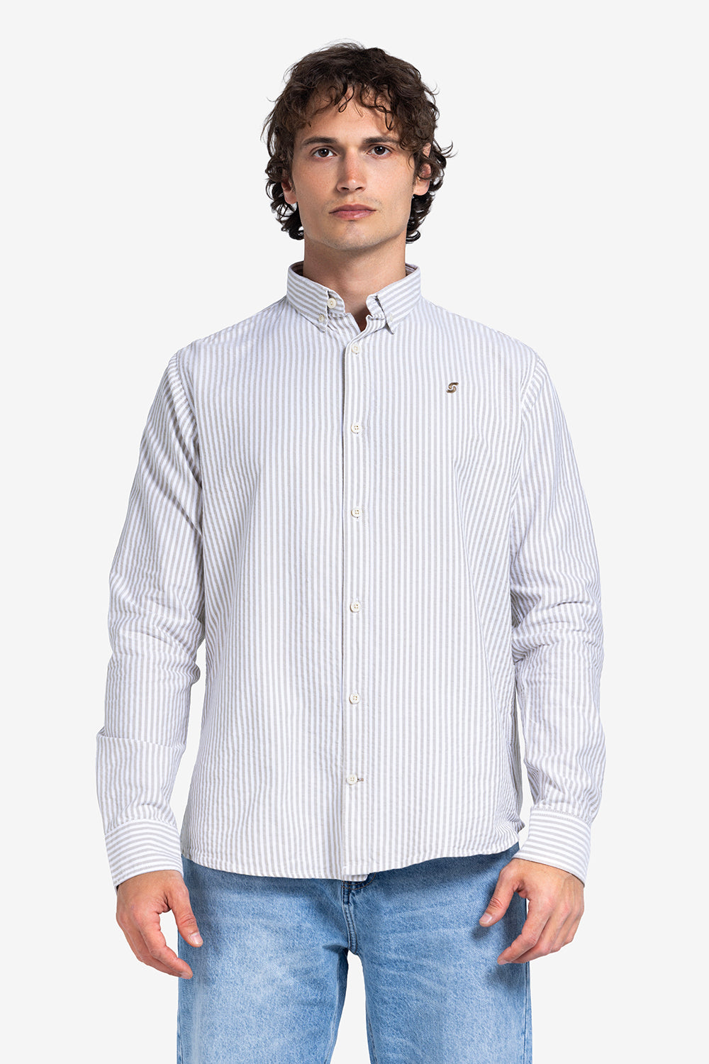 long sleeve shirt - Men - Stripped