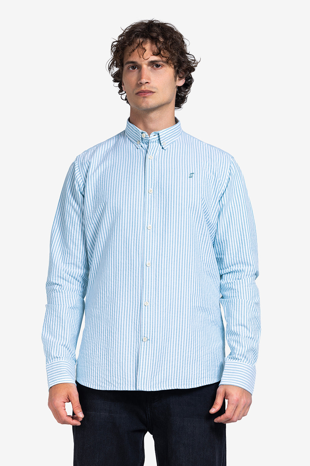 Long Sleeve Shirt - Men - Striped