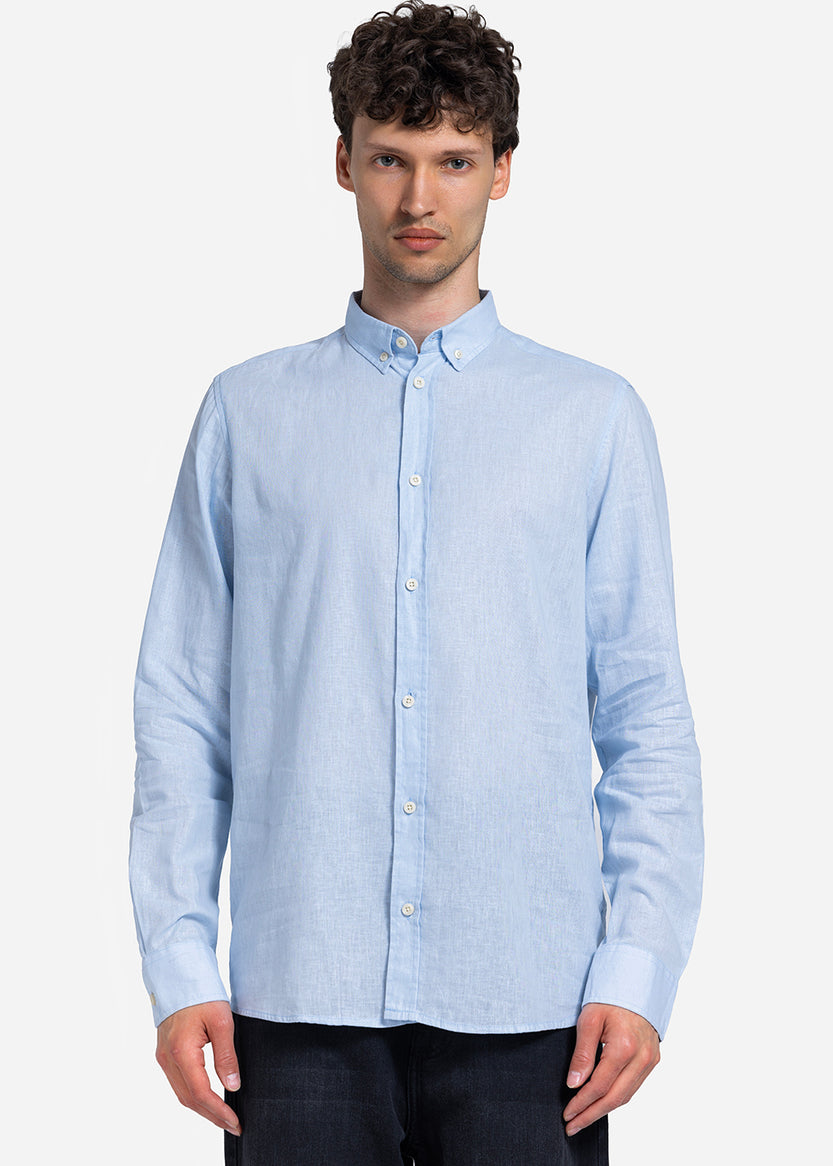 long sleeve shirt - Men - Plain