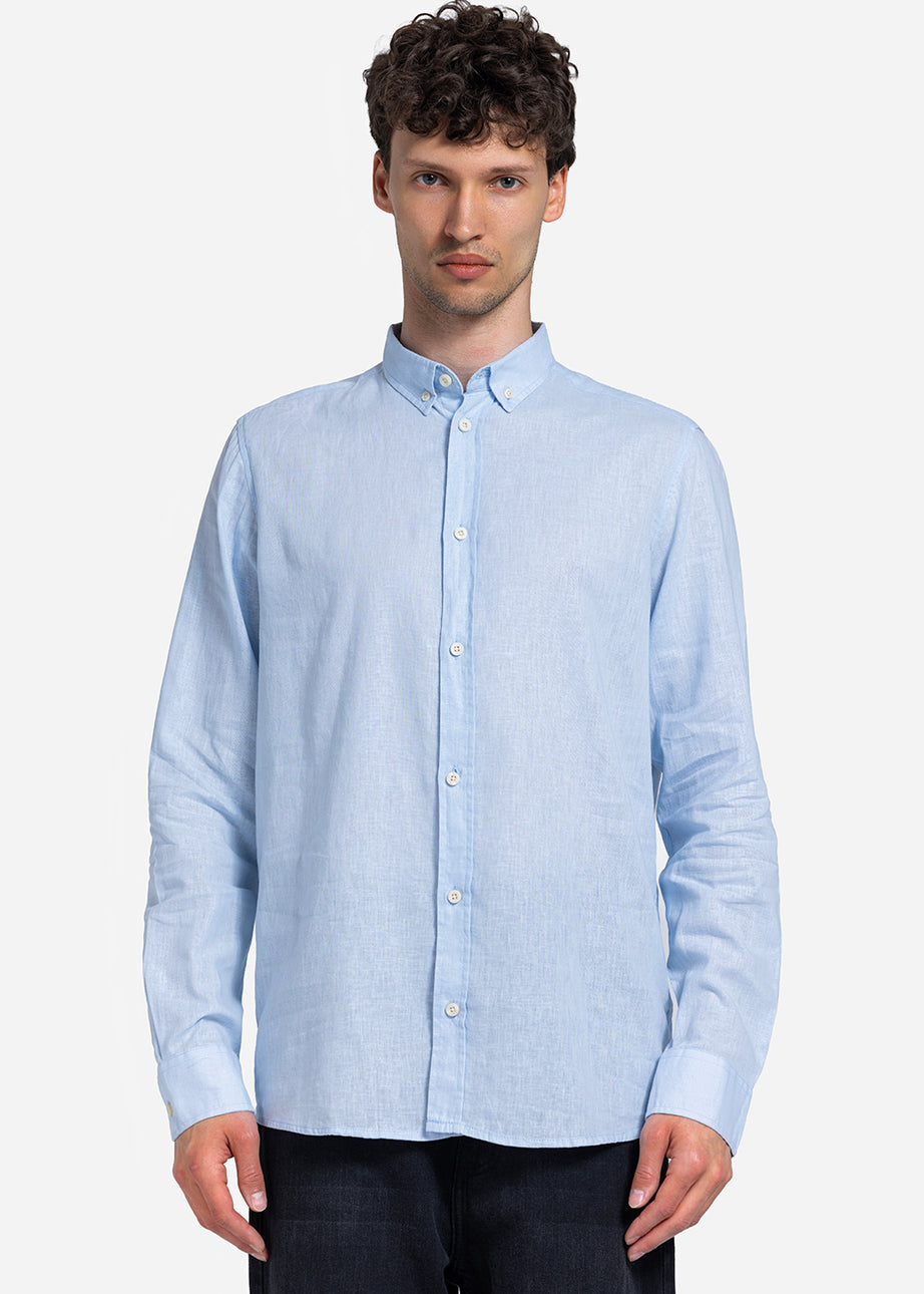 Long Sleeve Shirt - Men - Plain