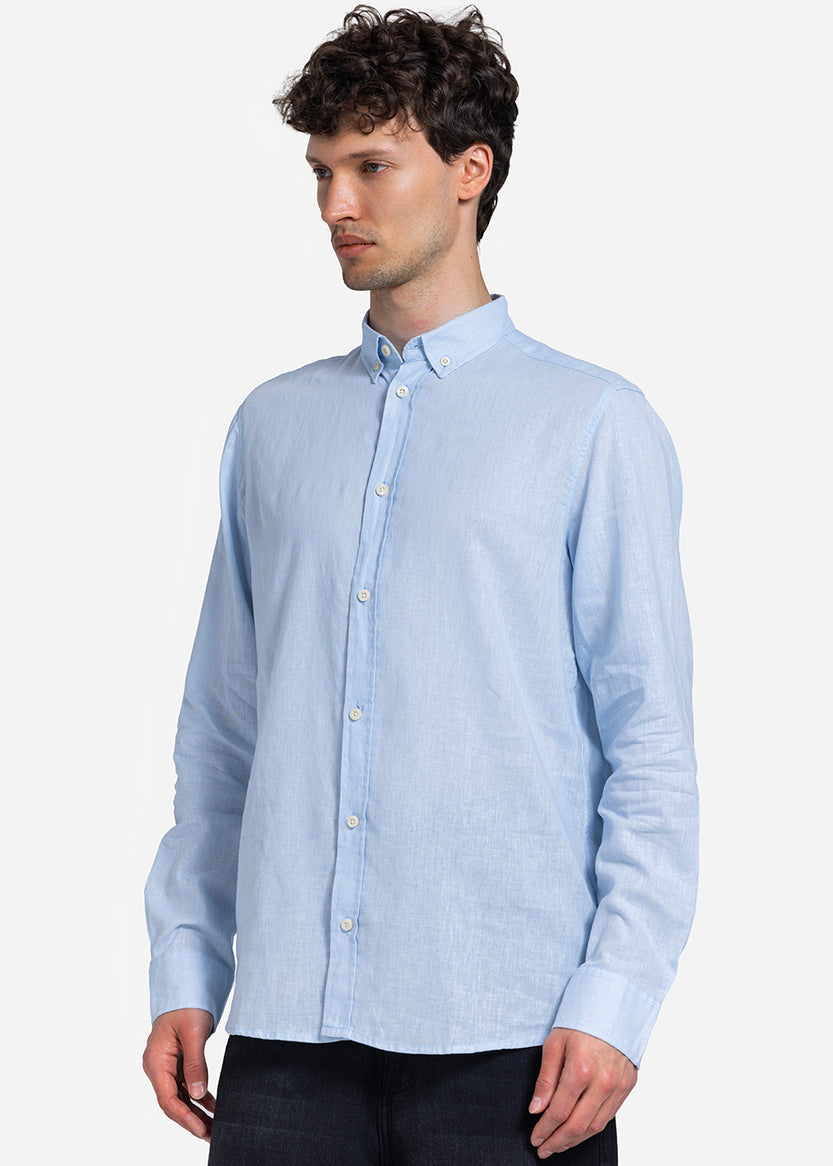 long sleeve shirt - Men - Plain