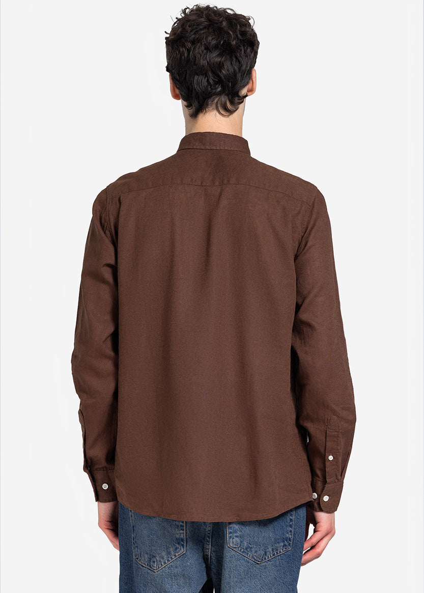 long sleeve shirt - Men - Plain