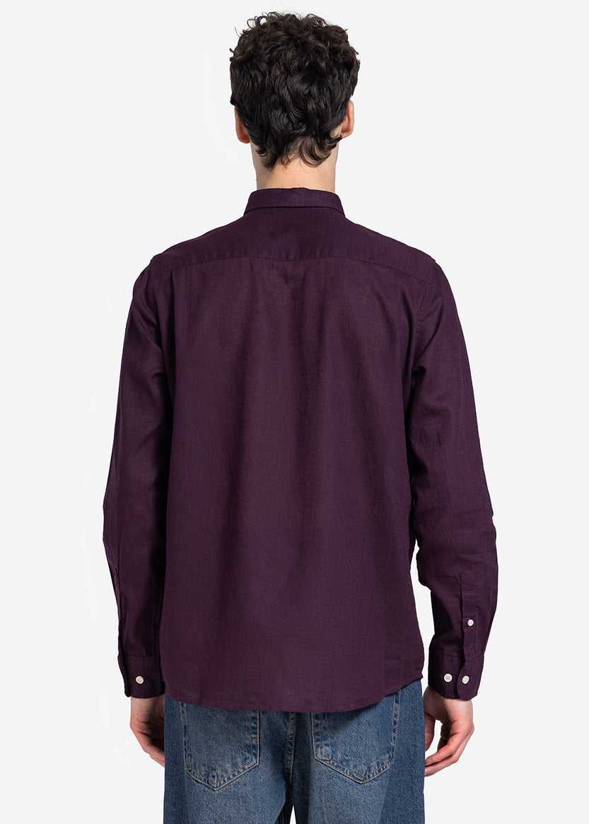 long sleeve shirt - Men - Plain