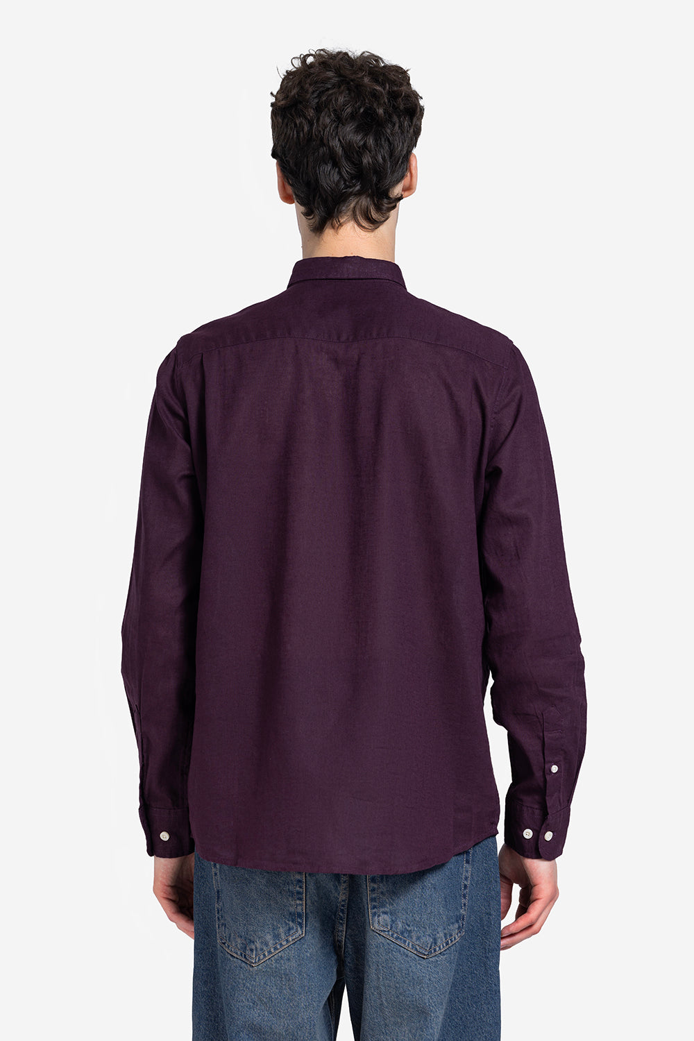 long sleeve shirt - Men - Plain