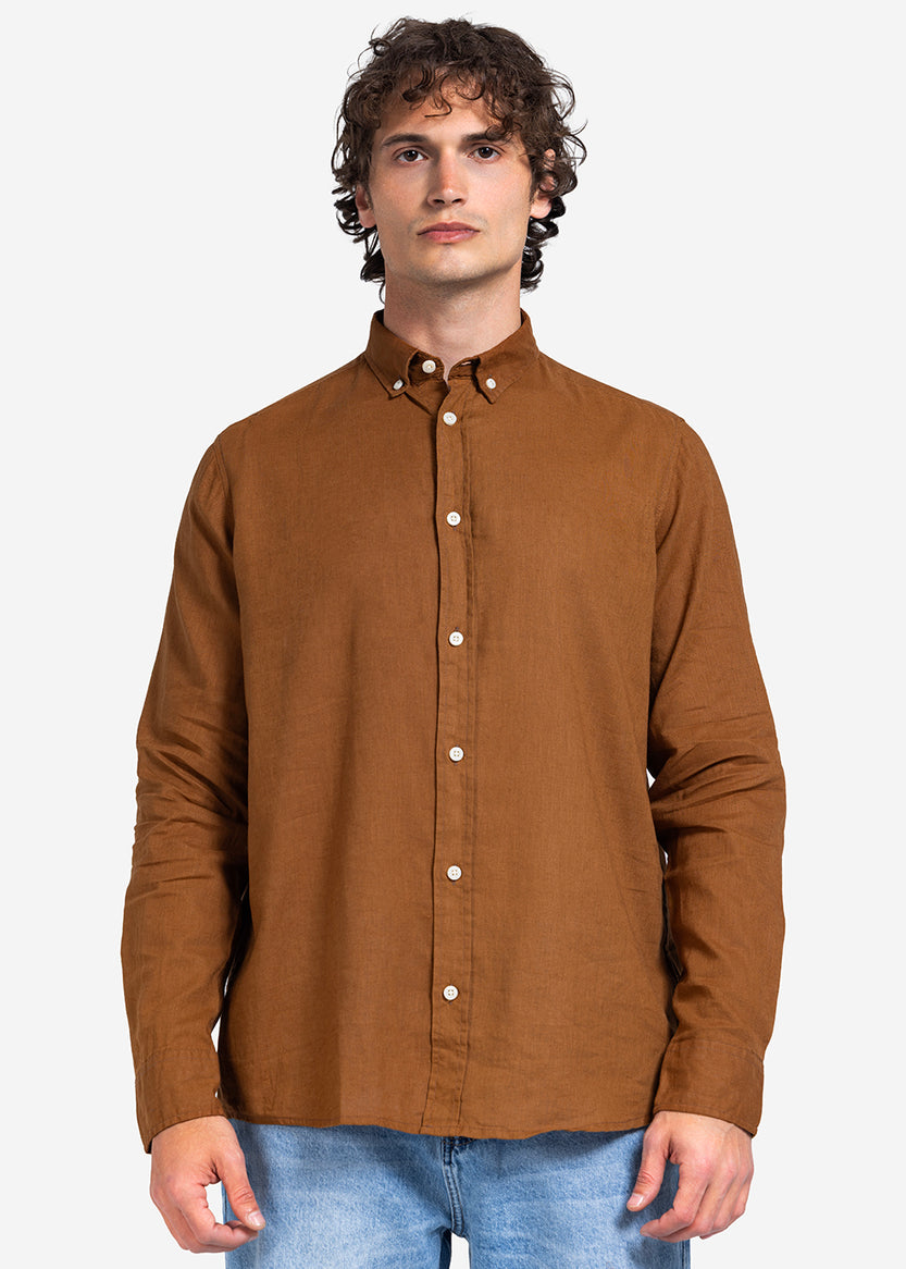long sleeve shirt - Men - Plain