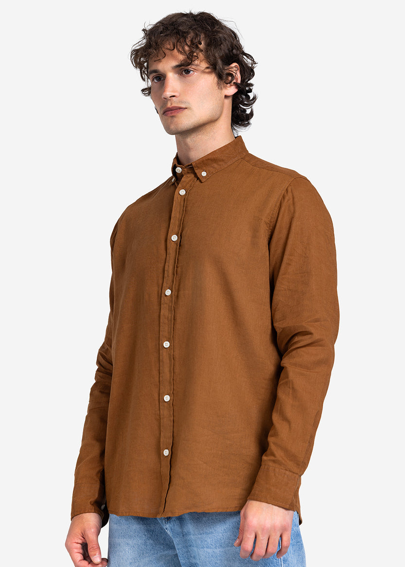 long sleeve shirt - Men - Plain