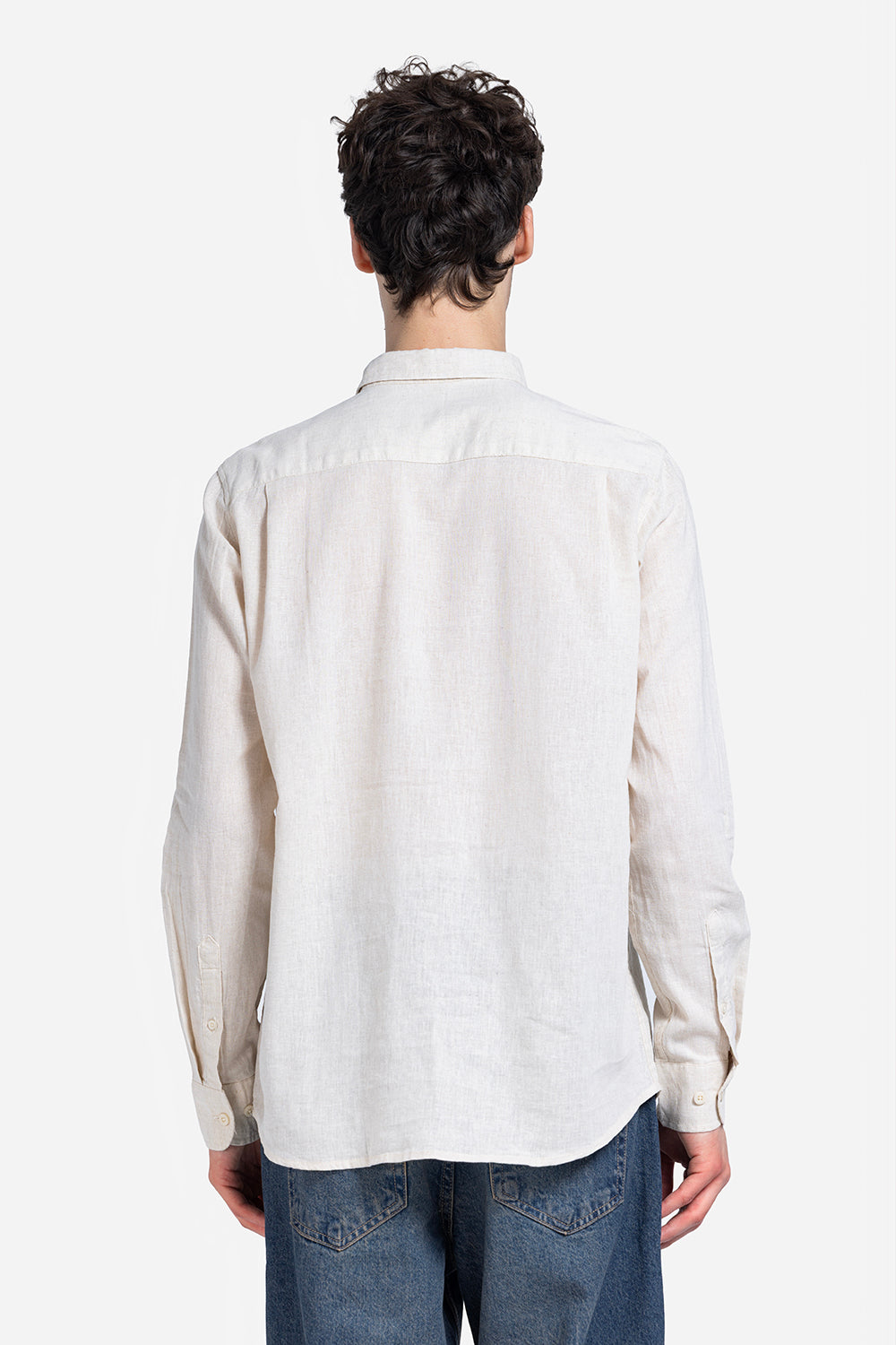 long sleeve shirt - Men - Plain