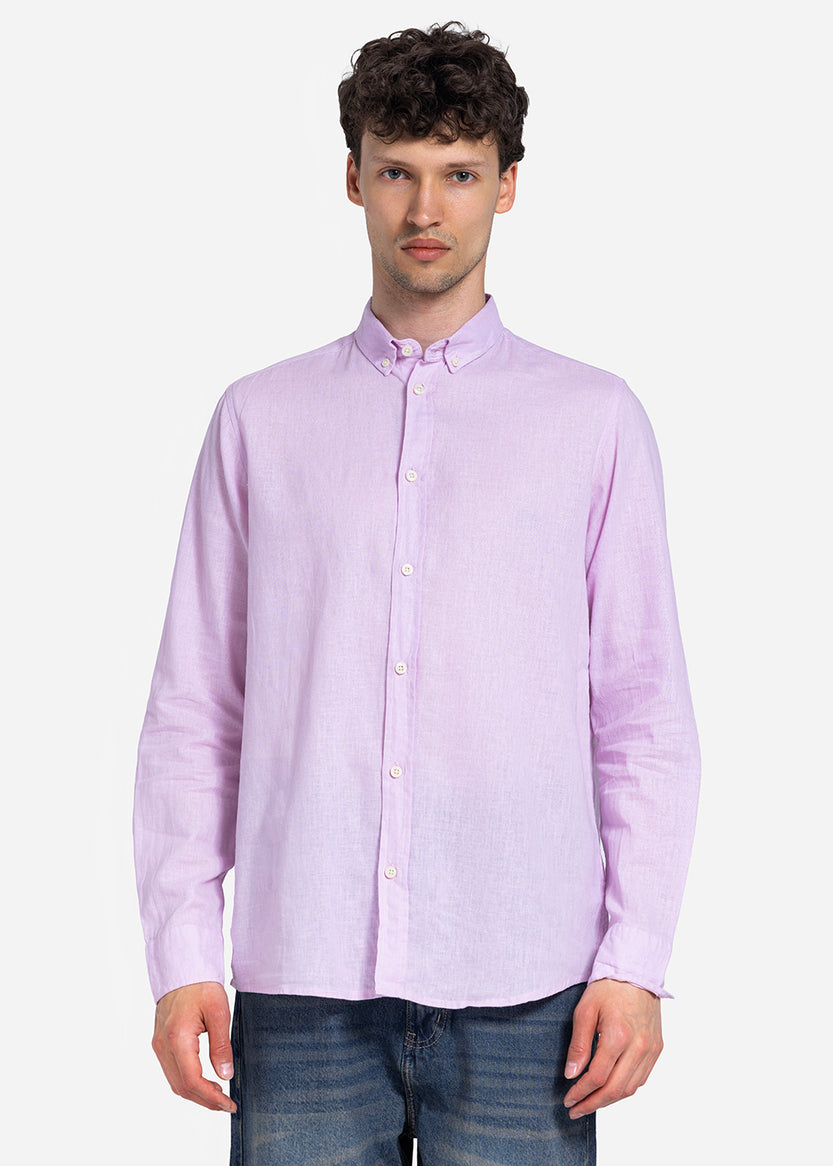 long sleeve shirt - Men - Plain